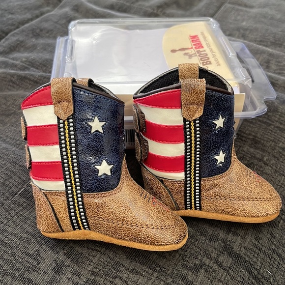 NWT Infant Cowboy Boots Size 1 - Picture 5 of 7